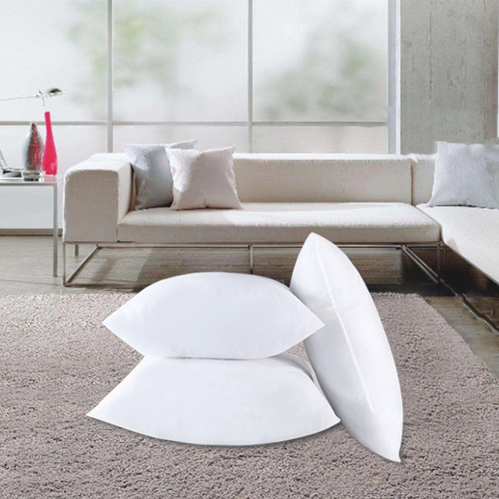 Ergonomic Memory Foam Pillows Standard Size Set of 2, Bed Pillows for Sleeping, Standard Pillows 2 Pack for Back, Stomach or Side Sleepers,... - Hotel Quality Plush Sleeping Pillows Detail