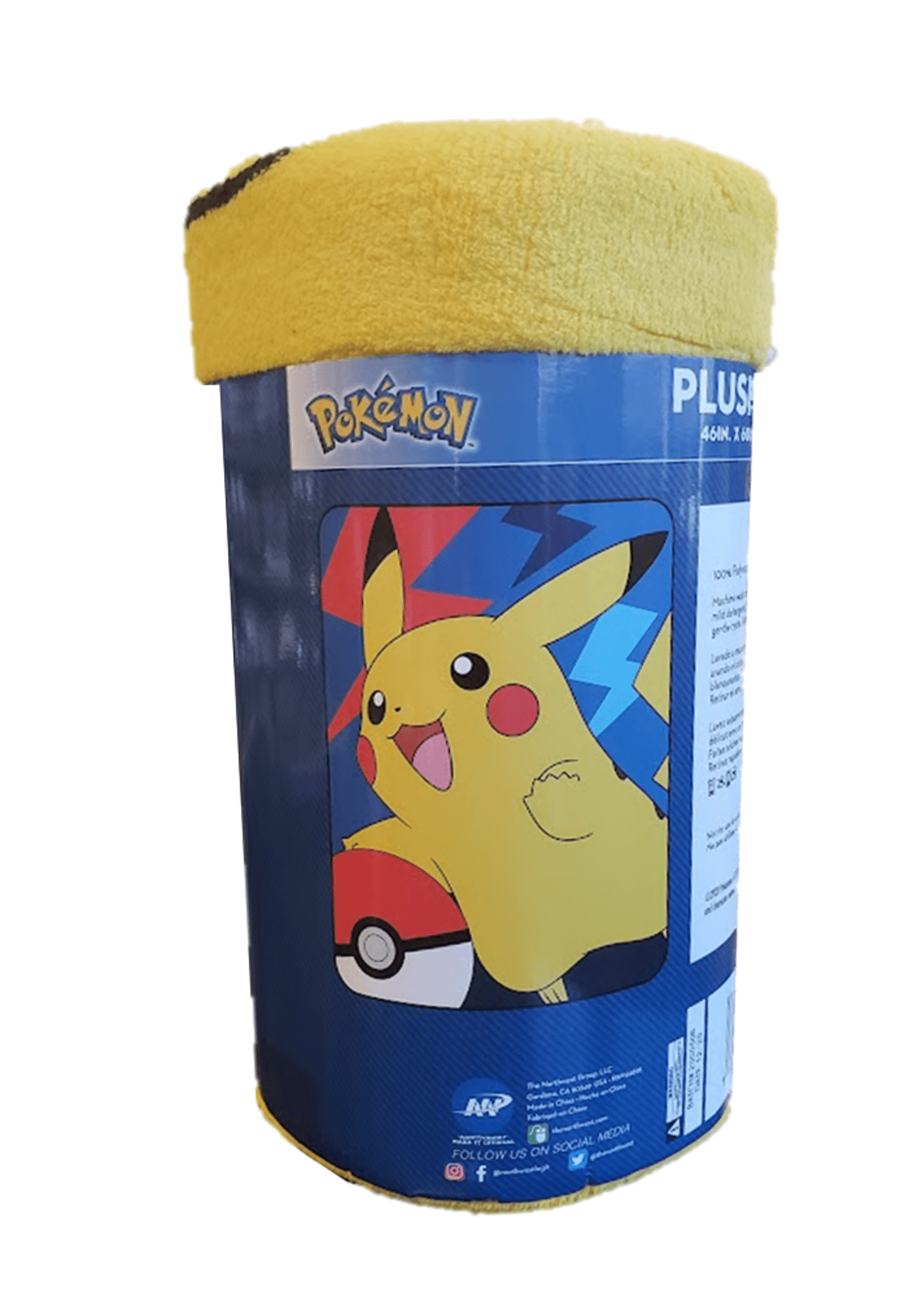 Super Soft Flannel Throw Blanket, "Quick Capture", Micro Raschel, 46in x 60in, 1 Each - Cozy Fleece Throw Blanket for Couch & Bed Detail