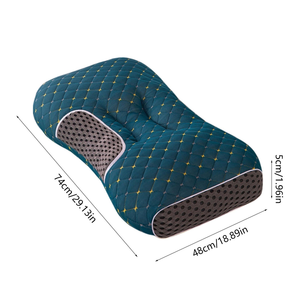 Orthopedic Support 2-Pack Orthopedic Cervical Pillows For Deep Sleep Support - Non-Collapsing Memory Foam Pillow With Neck Pain Relief, ... - Orthopedic Shredded Foam Bed Pillow Set Detail