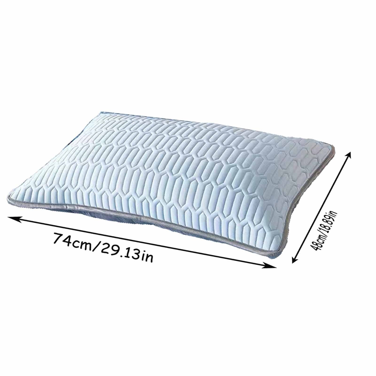 Decorative Plump Cover, Shredded Memory Foam s, Gel Infused Cool s, Adjustable s for Sleeping, Breathable King s, Washable Removable B... - Orthopedic Shredded Foam Bed Pillow Set Detail