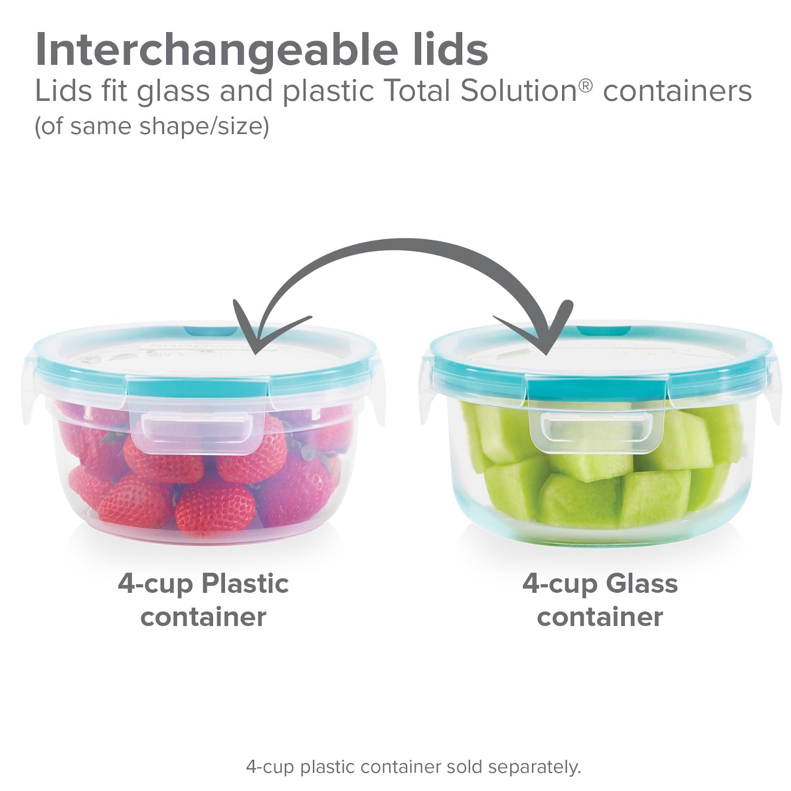 Fun Food Fidget Glass Storage Set, 10 Piece - Fun Food Fidget Cookie Squishable Toy Detail