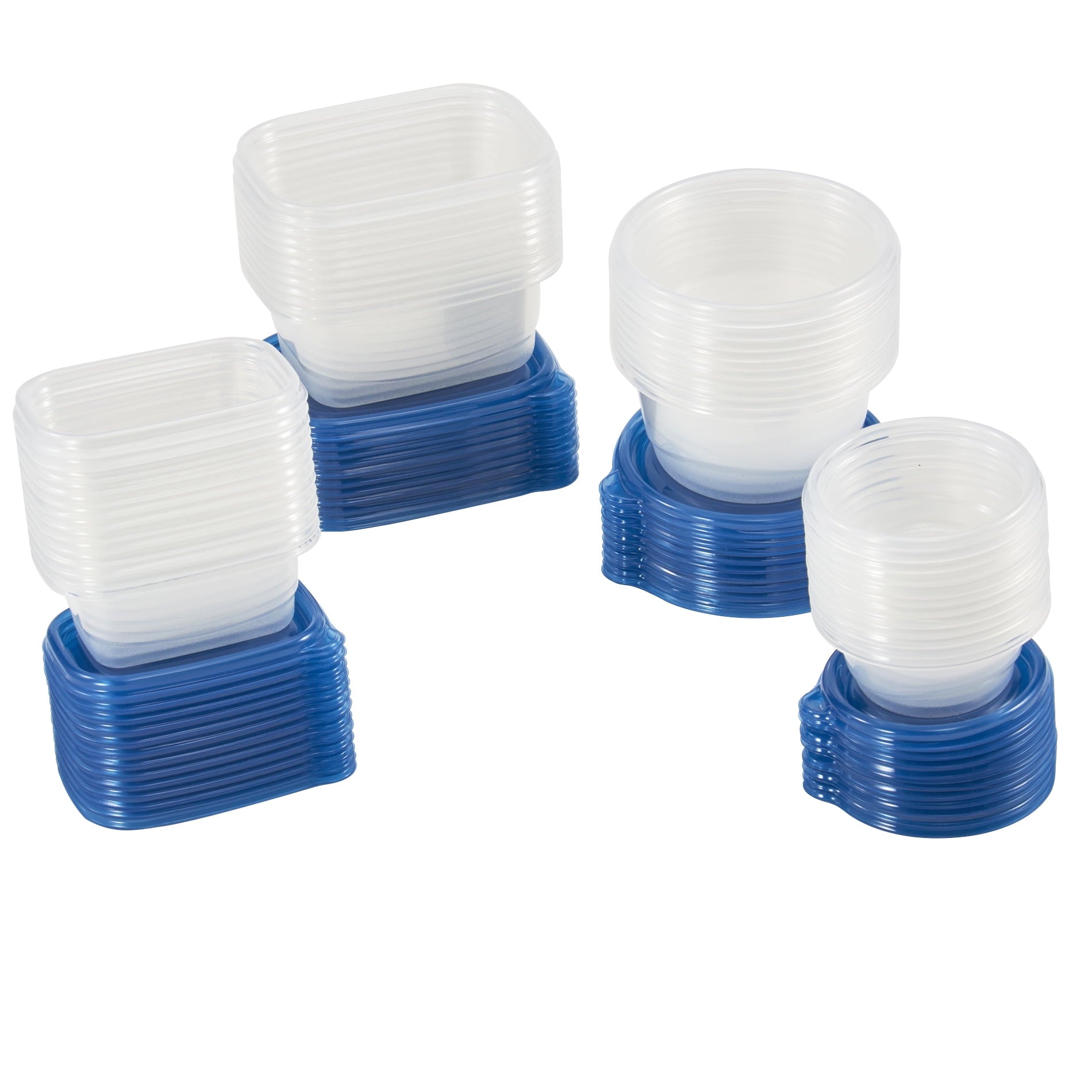 Whimsical Doughnut 92pc Plastic Food Storage Container set, Ideal Use for Refrigeration Storage and Organization,... - Squishy Dohnut Sweet Treat Shaped Stress Toy Detail