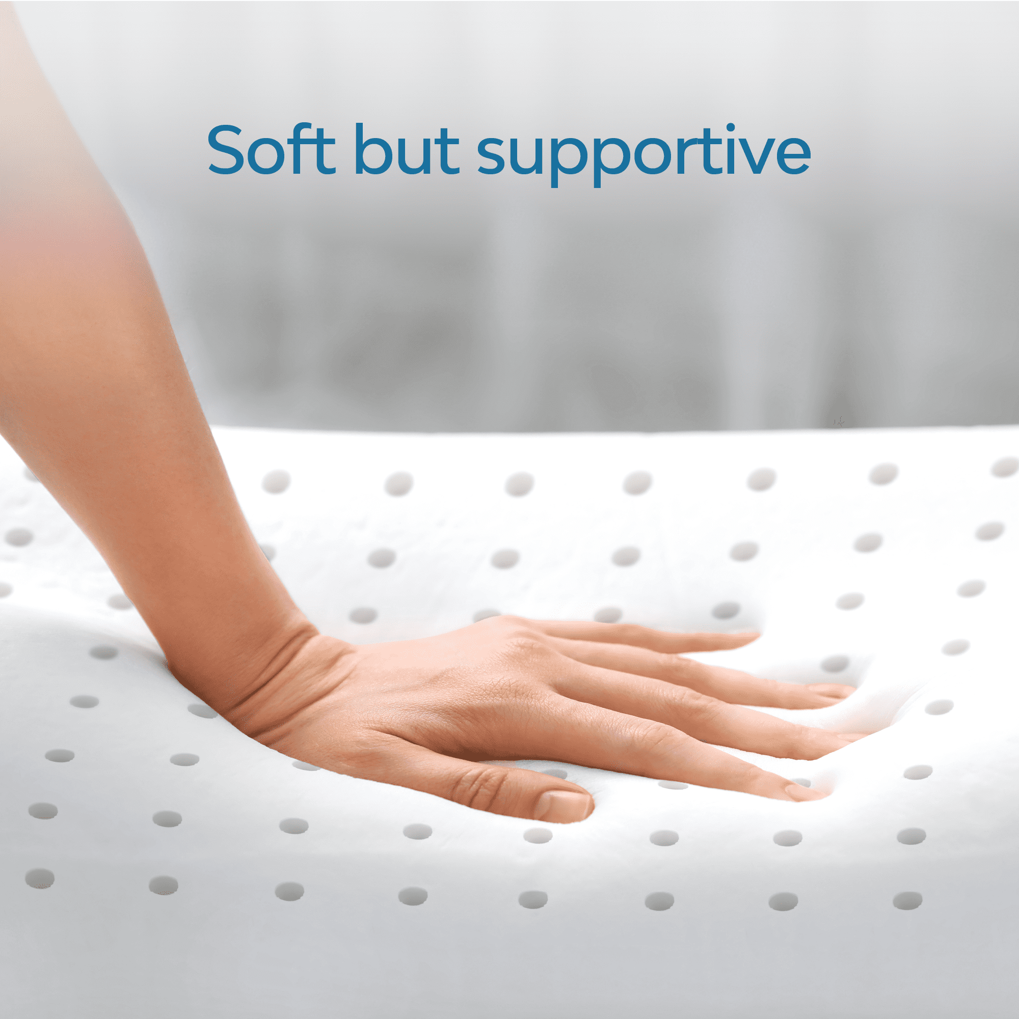 Orthopedic Support Memory Foam Water Pillow - Adjustable Pillow for Neck Pain Relief, Pillow for Side, Back, and Stomach Sleepers, The O... - Decorative Throw Pillow Cushion for Sofa & Bed Detail