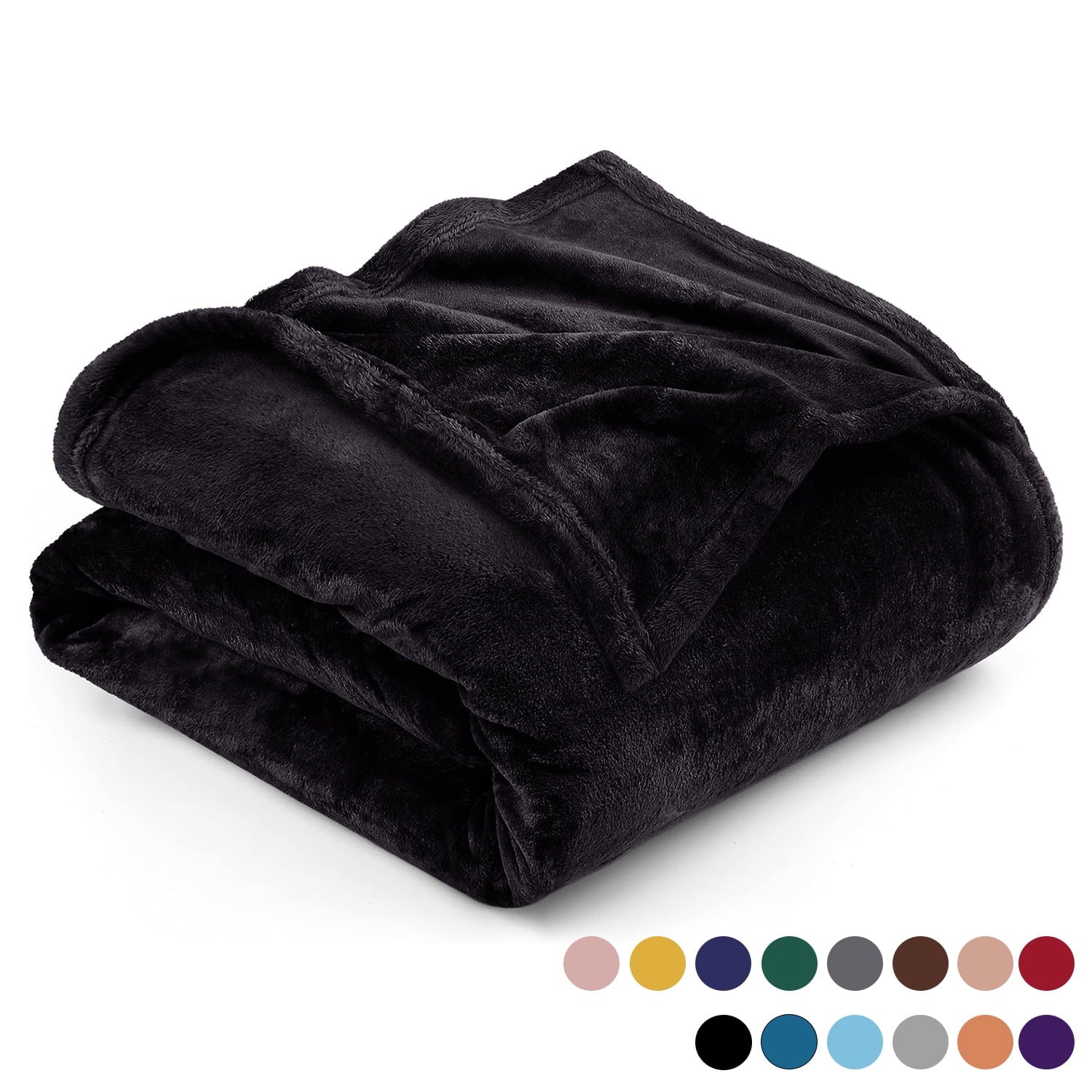 Cozy Fleece Microplush Fleece Blanket Cozy for Bed and Throw Cozy for Bed and Throw 310 GSM Soft Microfiber Lightweight Warm Fluf... - Super Soft Reversible Sherpa Flannel Blanket - Default Title