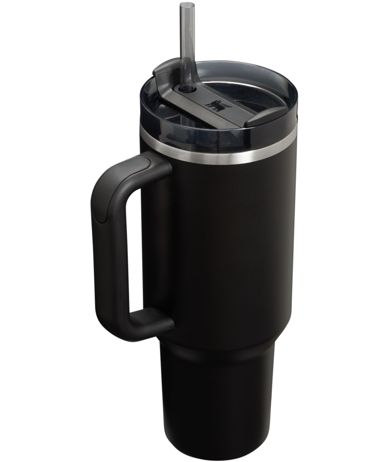 Large Capacity The Quencher H2.0 Flowstate Tumbler  | Stanley Create D332L - Double-Wall Vacuum Insulated Travel Tumbler with Straw Detail