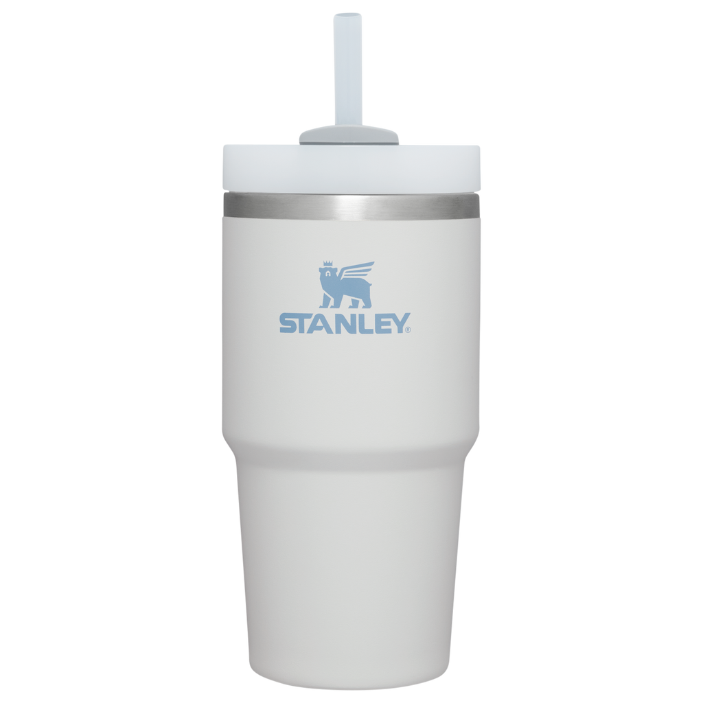 Double-Wall Vacuum The Quencher H2.0 Flowstate Tumbler | Stanley Create D330L - 40oz Large Capacity Car-Cup Friendly Quencher - Fog