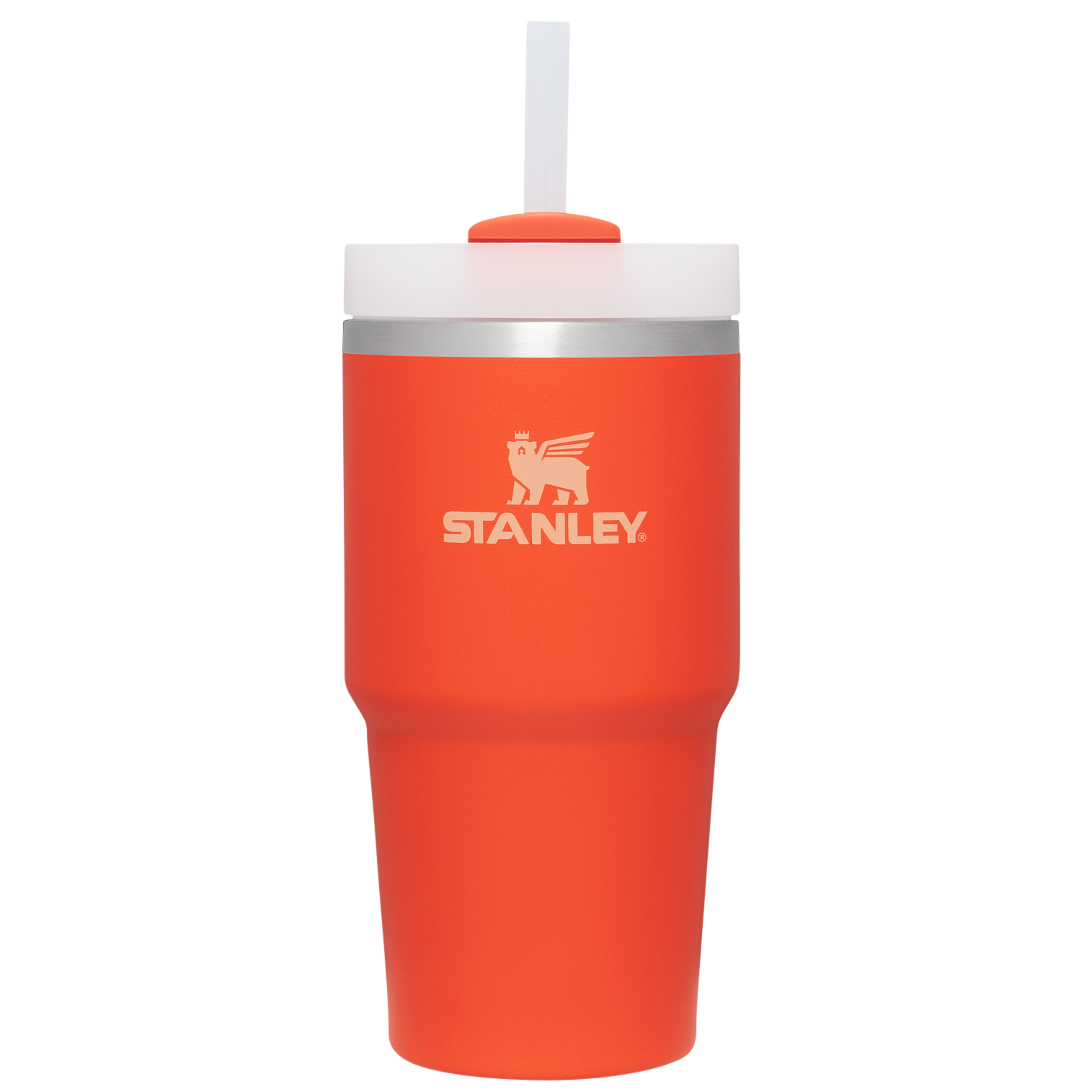 Splash-Resistant FlowState The Quencher H2.0 Flowstate Tumbler D030T - Premium Stainless Steel Straw Cup for All-Day Hydration - Tigerlily