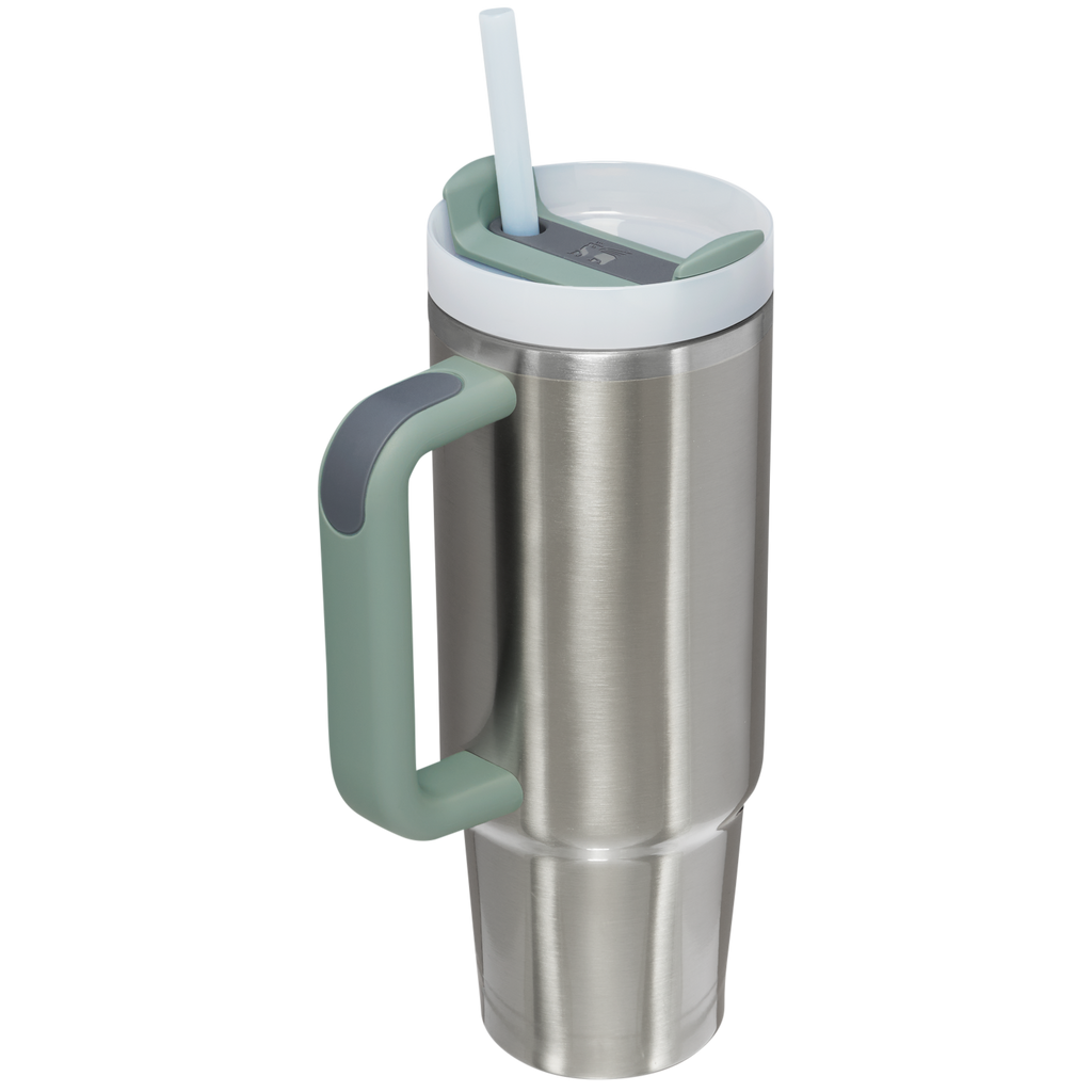 Insulated Travel The Quencher H2.0 Flowstate Tumbler D051L - 40oz Large Capacity Car-Cup Friendly Quencher Detail