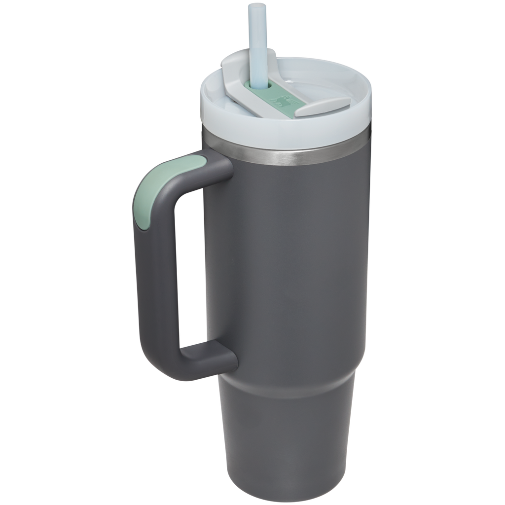 Insulated Travel The Quencher H2.0 Flowstate Tumbler D051L - 40oz Large Capacity Car-Cup Friendly Quencher Detail