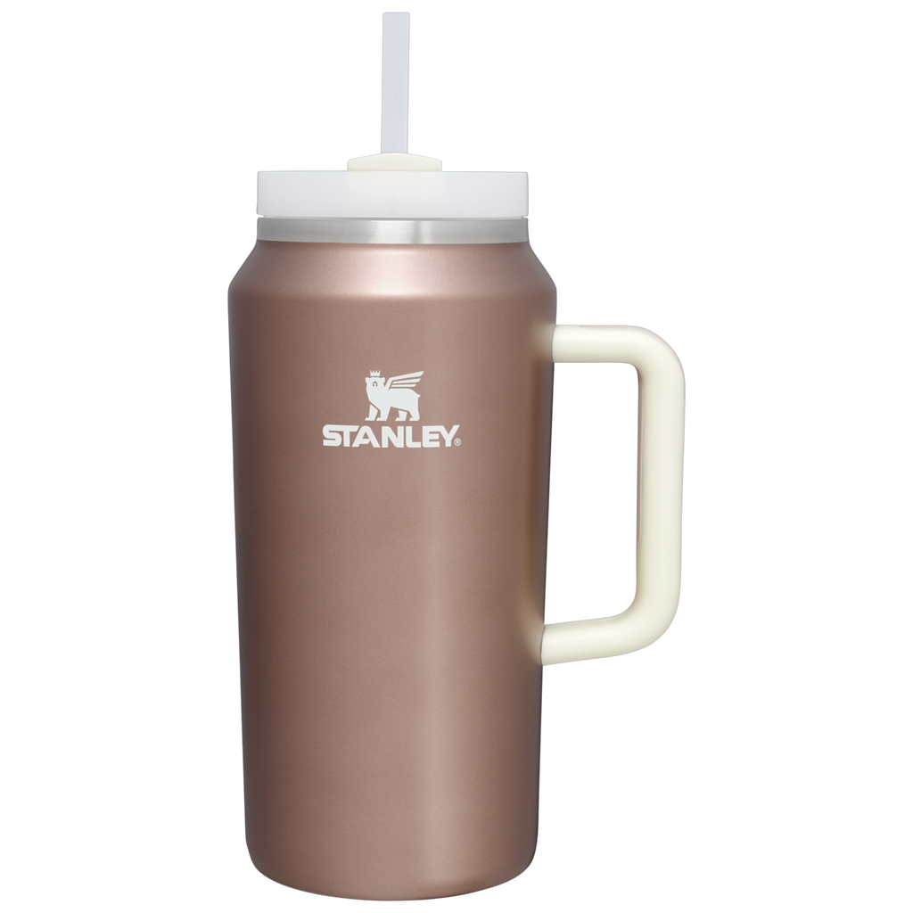 Car-Cup Friendly The Quencher H2.0 Flowstate Tumbler D033Q - Double-Wall Vacuum Insulated Travel Tumbler with Straw Detail