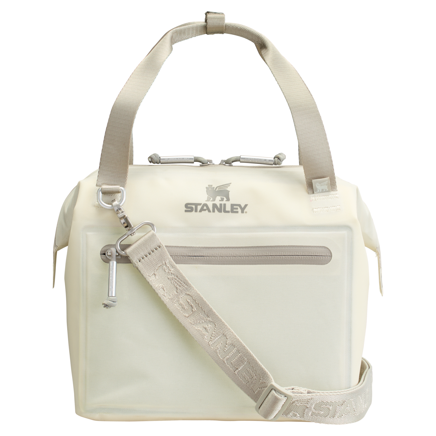Heavy-Duty Tote The All Day Julienne Mini Cooler D052R - Leak-Proof Insulated Mini Cooler Bag for Lunch - Cream