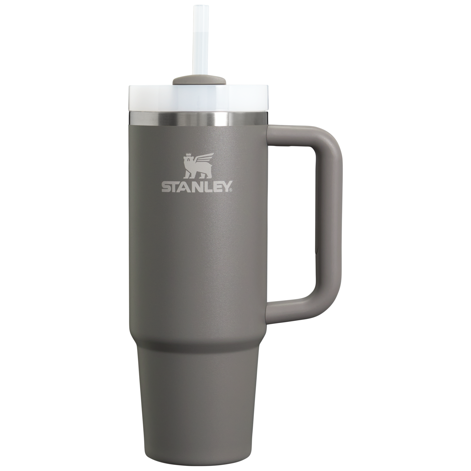 Insulated Travel The Quencher H2.0 Flowstate Tumbler D051L - 40oz Large Capacity Car-Cup Friendly Quencher - Stone