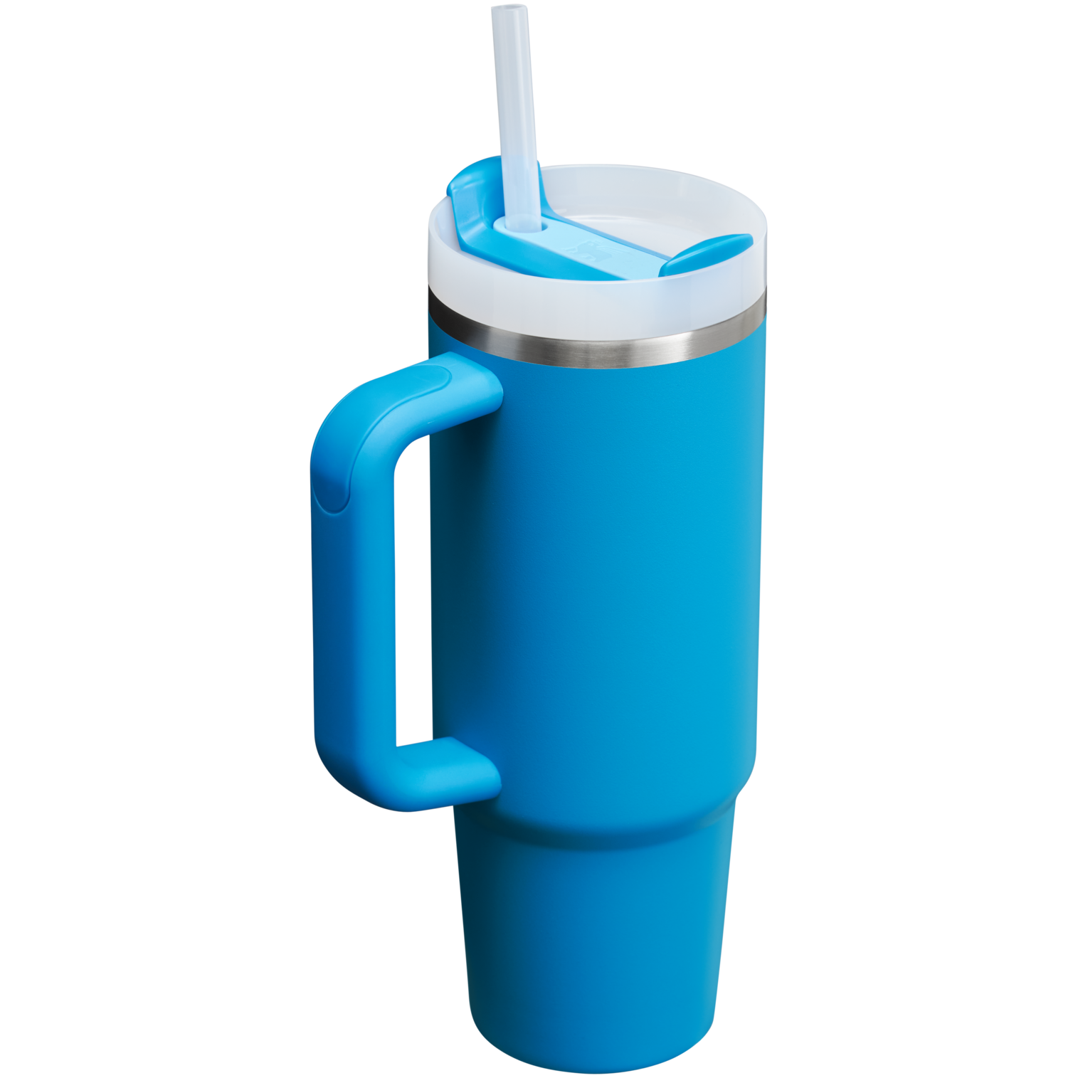 Car-Cup Friendly The Quencher H2.0 Flowstate Tumbler | Stanley Create D331C - Double-Wall Vacuum Insulated Travel Tumbler with Straw Detail