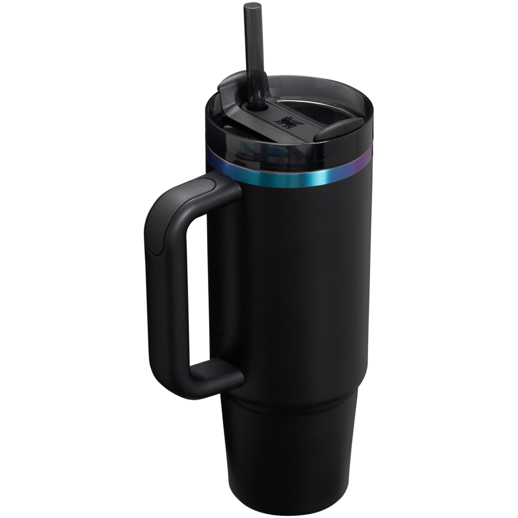 Insulated Travel The Black Chroma Quencher H2.0 Flowstate Tumbler D107W - 40oz Large Capacity Car-Cup Friendly Quencher Detail