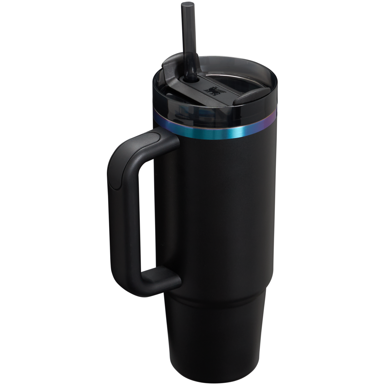 Insulated Travel The Black Chroma Quencher H2.0 Flowstate Tumbler D107W - 40oz Large Capacity Car-Cup Friendly Quencher Detail