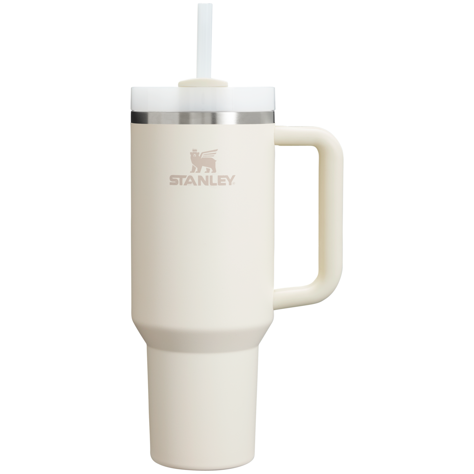 Car-Cup Friendly The Quencher H2.0 Flowstate Tumbler D050X - FlowState 3-Position Lid Insulated Travel Mug - Cream 2.0
