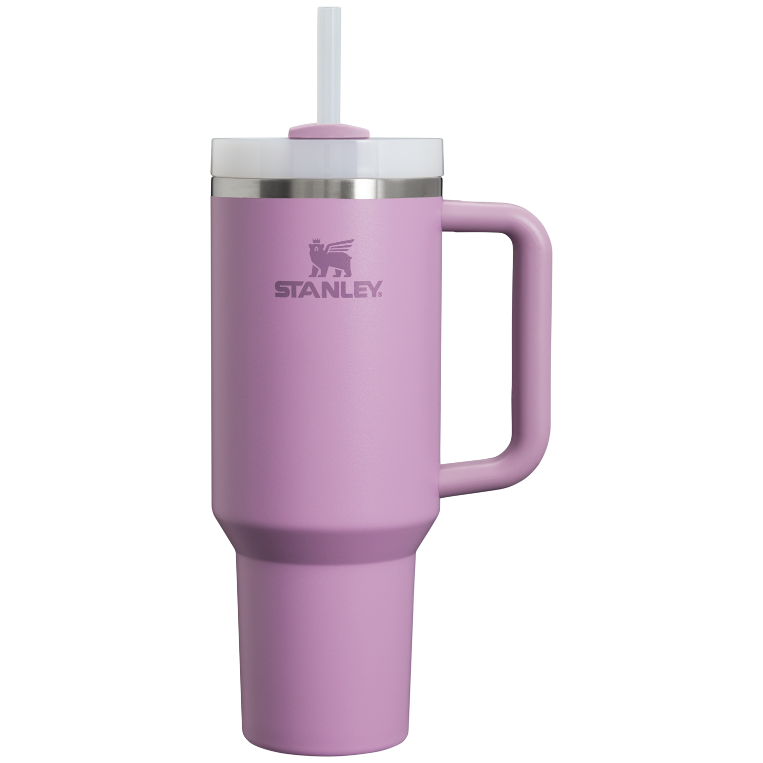 Large Capacity The Quencher H2.0 Flowstate Tumbler  | Stanley Create D332L - Double-Wall Vacuum Insulated Travel Tumbler with Straw Detail