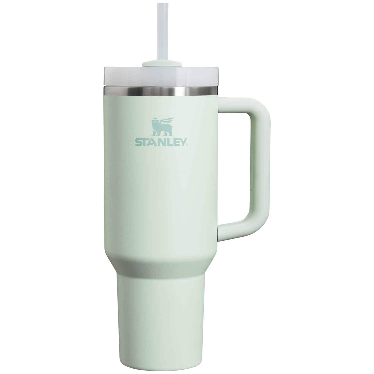 Large Capacity The Quencher H2.0 Flowstate Tumbler  | Stanley Create D332L - Double-Wall Vacuum Insulated Travel Tumbler with Straw Detail