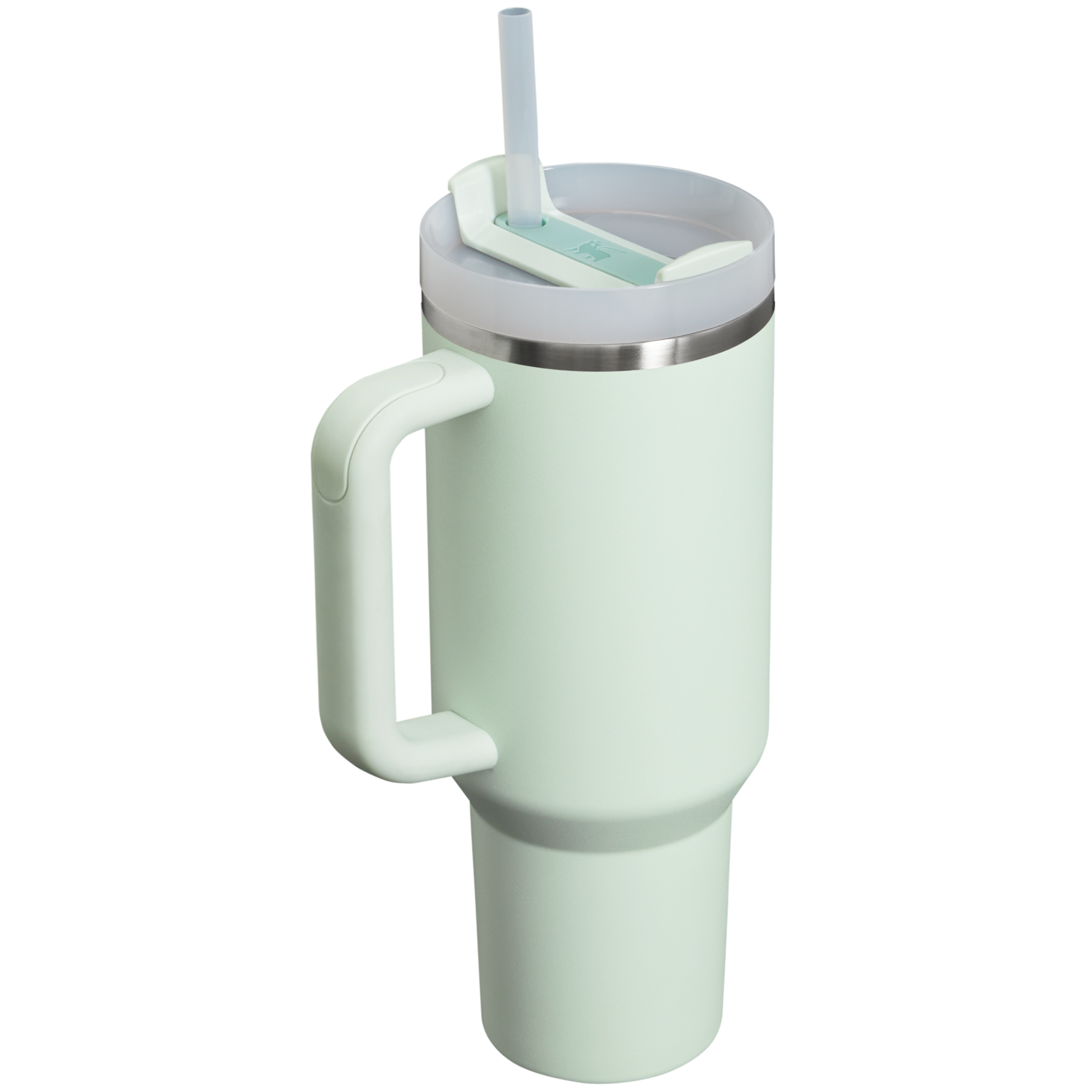 Large Capacity The Quencher H2.0 Flowstate Tumbler  | Stanley Create D332L - Double-Wall Vacuum Insulated Travel Tumbler with Straw Detail
