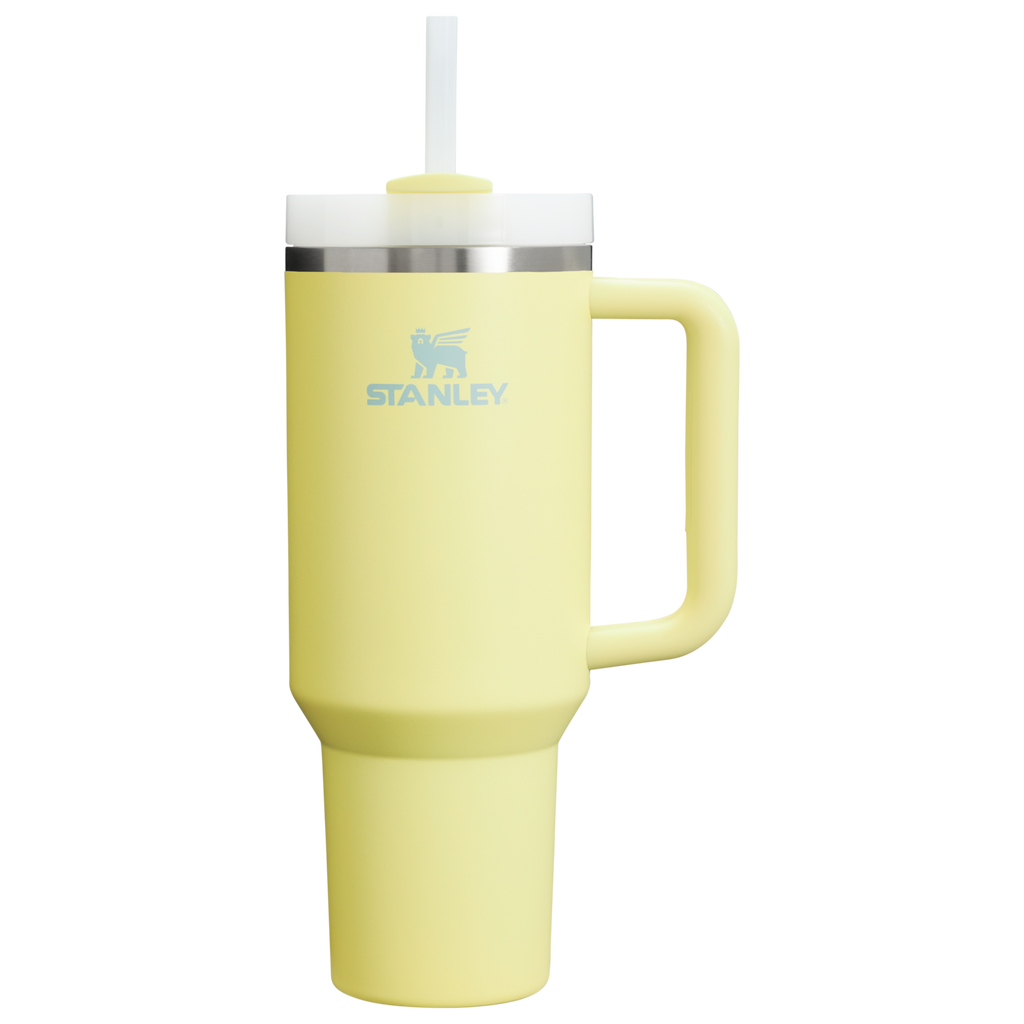 Large Capacity The Quencher H2.0 Flowstate Tumbler  | Stanley Create D332L - Double-Wall Vacuum Insulated Travel Tumbler with Straw Detail