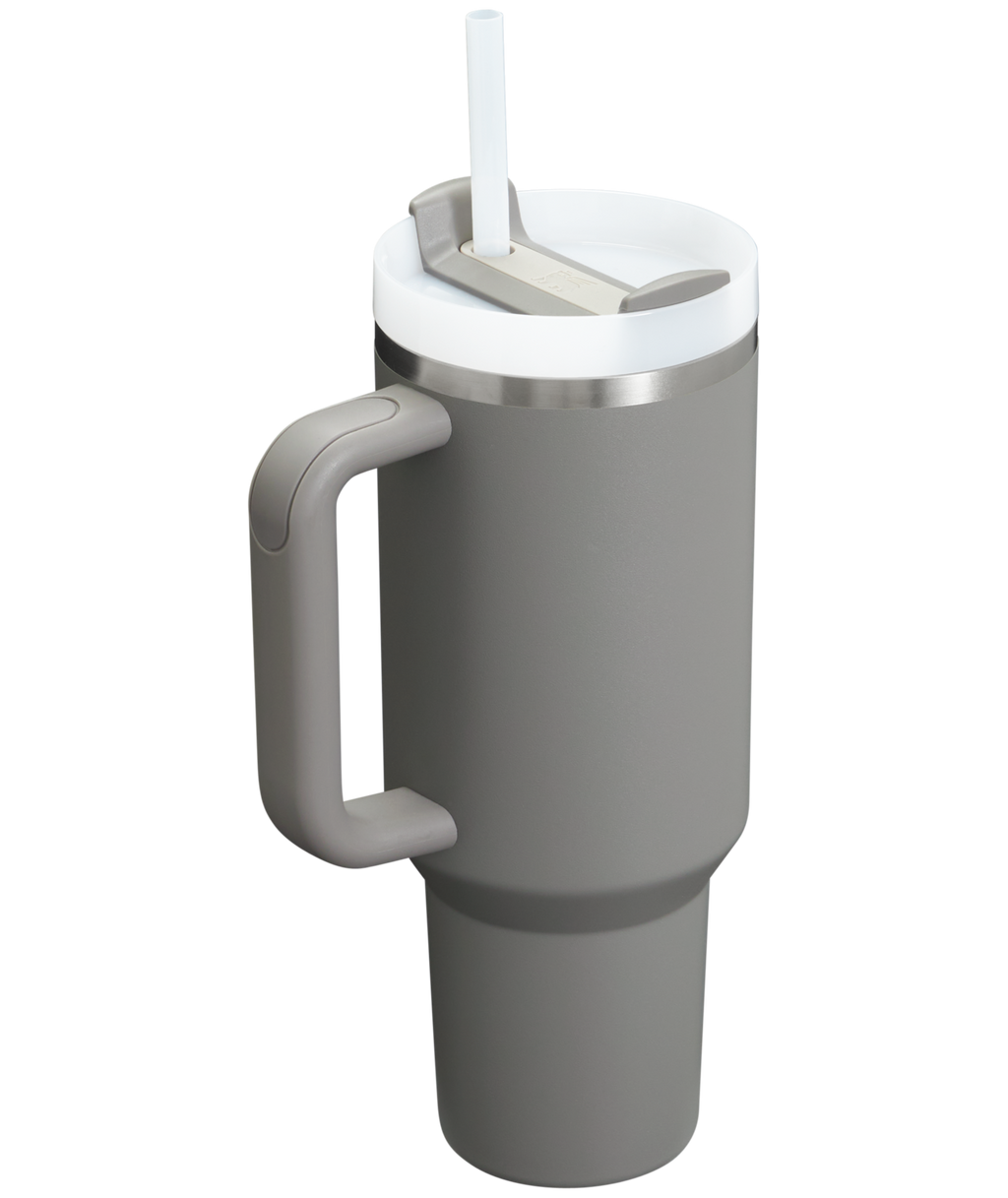Large Capacity The Quencher H2.0 Flowstate Tumbler  | Stanley Create D332L - Double-Wall Vacuum Insulated Travel Tumbler with Straw Detail
