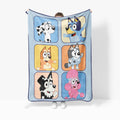 Reversible Sherpa BBC & Friends 40x50 Throw Blanket - Lightweight Plush Warm Blanket for All Seasons - Default Title