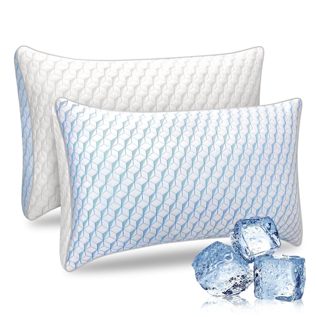 Hotel Collection Bed Pillows, Pillows for Bed Queen Size 2 Pack, Premium Down Alternative Luxury Hotel Pillows Set of 2, Cooling Pillo... - Hotel Quality Plush Sleeping Pillows - Default Title