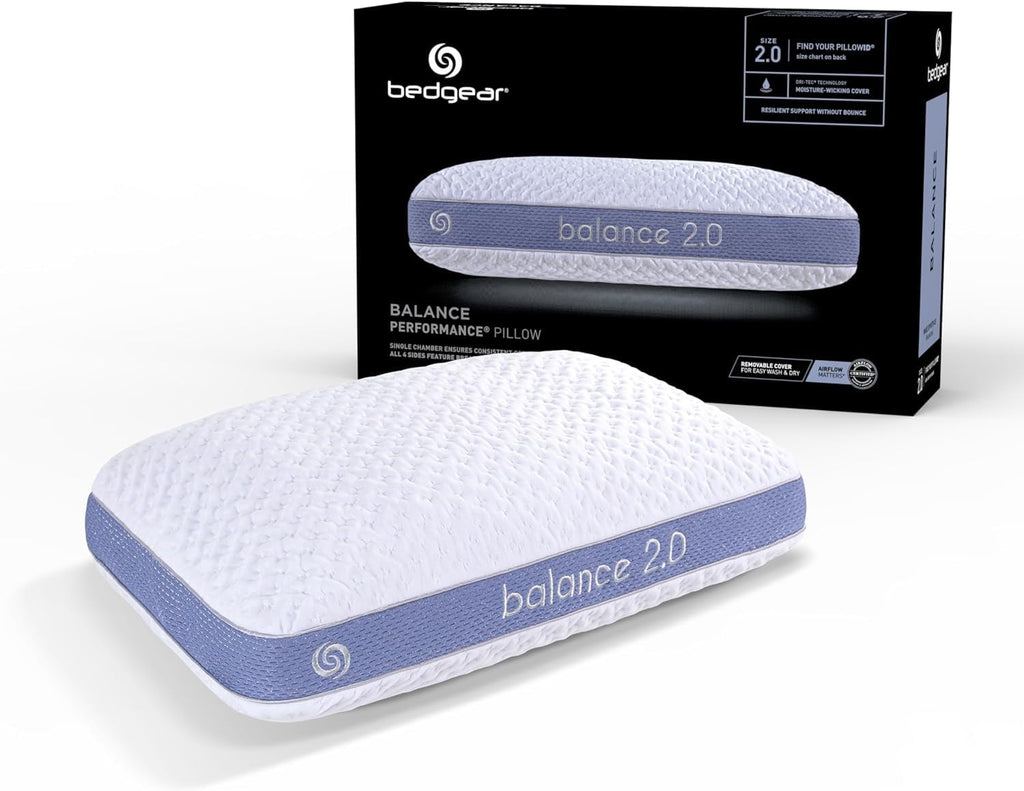 Decorative Plump Performance Pillow – 2.0 - Moisture Wicking Bed Pillow for All Sleep Positions - Medium Firmness Bed Pillow -... - Decorative Throw Pillow Cushion for Sofa & Bed - Default Title