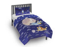 All-Season Dream Kids 2 Piece Blue Reversible Comforter and Pillowcase Bedding Set, Twin/Full - Hypoallergenic Ultra-Fluffy Quilt for Winter - Default Title