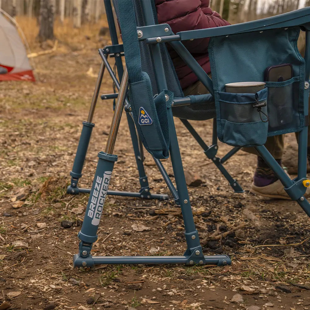 Premium All-Weather BreezeRocker - Choice 504 - Freestyle Rocker Portable Outdoor Folding Chair Detail