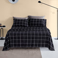 Premium Egyptian Cotton Full Bed Sheet Set, 4 Pieces Breathable & Super Soft, Easy Care Printed Microfiber with Deep Pocket & Envelope Closur... - Breathable Egyptian Cotton Flat & Fitted Sheets - Default Title