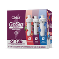 Zero-Calorie GoSip 6-Pack Variety Pack CB6Q - Electrolyte Hydration Enhanced Taste Cartridges - Default Title