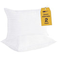 Decorative Plump 2-Pack Comfort Bed Pillows Standard size set of 2 for Sleeping, Pillows, for Back, Stomach or Side Sleepers, 20 x 26 ... - Ergonomic Memory Foam Pillow for Neck Pain Support - Default Title