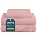 Cooling Sateen Twin Size Bed Sheets Set - Washed Ultra-Soft Microfiber Twin Bed Sheets - Extra Soft - 3 Piece Set - Bedding Sheets &... - Premium Ultra-Soft Pillowcase Pair for Sleeping - Default Title