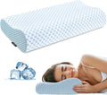 Hotel Collection for Neck Pain Relief, Contour Memory Foam s for Sleeping, Odorless Ergonomic Adjustable Orthopedic Cooling Bed Neck S... - Orthopedic Shredded Foam Bed Pillow Set - Default Title