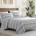 Wrinkle-Resistant Home 3-Piece Twin Microfiber Classic Stripe Bed Sheet Set, Super Soft, Breathable Stripe Bedding with 16 inches Deep ... - Cooling Hotel Quality Bedding Sheets and Pillowcases - Default Title