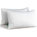 Hotel Collection Shredded Memory Foam Pillows for Sleeping, Bed Pillows Queen Size Set of 2 Pack Adjustable for Side and Back Sleeper ... - Ergonomic Memory Foam Pillow for Neck Pain Support - Default Title