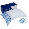 Decorative Plump Cooling Shredded Memory Foam Bed Pillows Adjustable Firm Support Pillow for Side and Back Sleepers Curved Pillows Set... - Decorative Throw Pillow Cushion for Sofa & Bed - Default Title