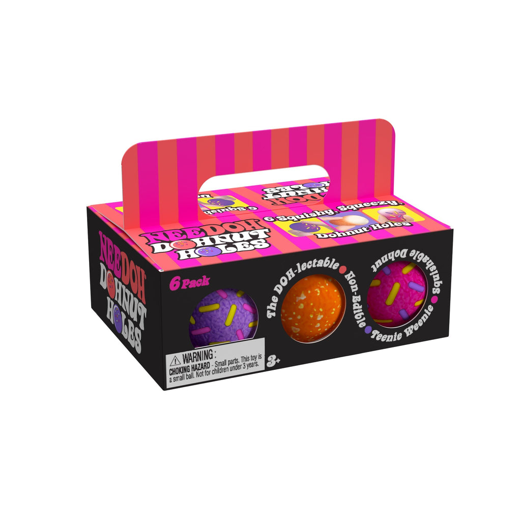 Teeny-Tiny NeeDoh Dohnut Holes | Select Prairie Summit - Micro Squishy Sensory Balls Multi-Pack Value Detail