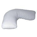 Ergonomic Memory Foam Hugg-A-Pillow 17" x 22" Bed Pillow White 554-7915-1900 - Orthopedic Shredded Foam Bed Pillow Set - Default Title