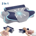 Hotel Collection Cooling Bed Pillow for Neck & Shoulder Pain Relief, Cervical Support Comfort Pillow for Side Back Stomach Sleeper, Er... - Decorative Throw Pillow Cushion for Sofa & Bed - Default Title