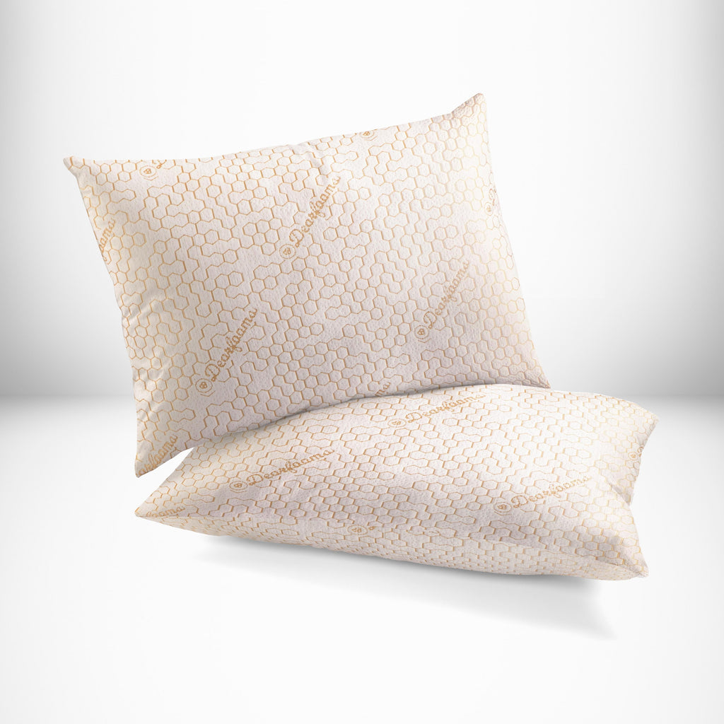 Decorative Plump Cozy Copper Infused Bed Pillow Standard, White - Decorative Throw Pillow Cushion for Sofa & Bed - Default Title