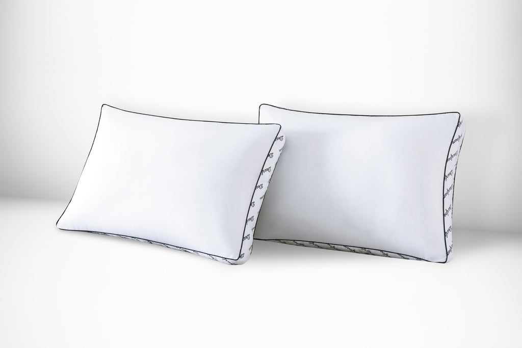 Ergonomic Memory Foam Cozy Gusseted Bed Pillow Standard, White - Ergonomic Memory Foam Pillow for Neck Pain Support - Default Title