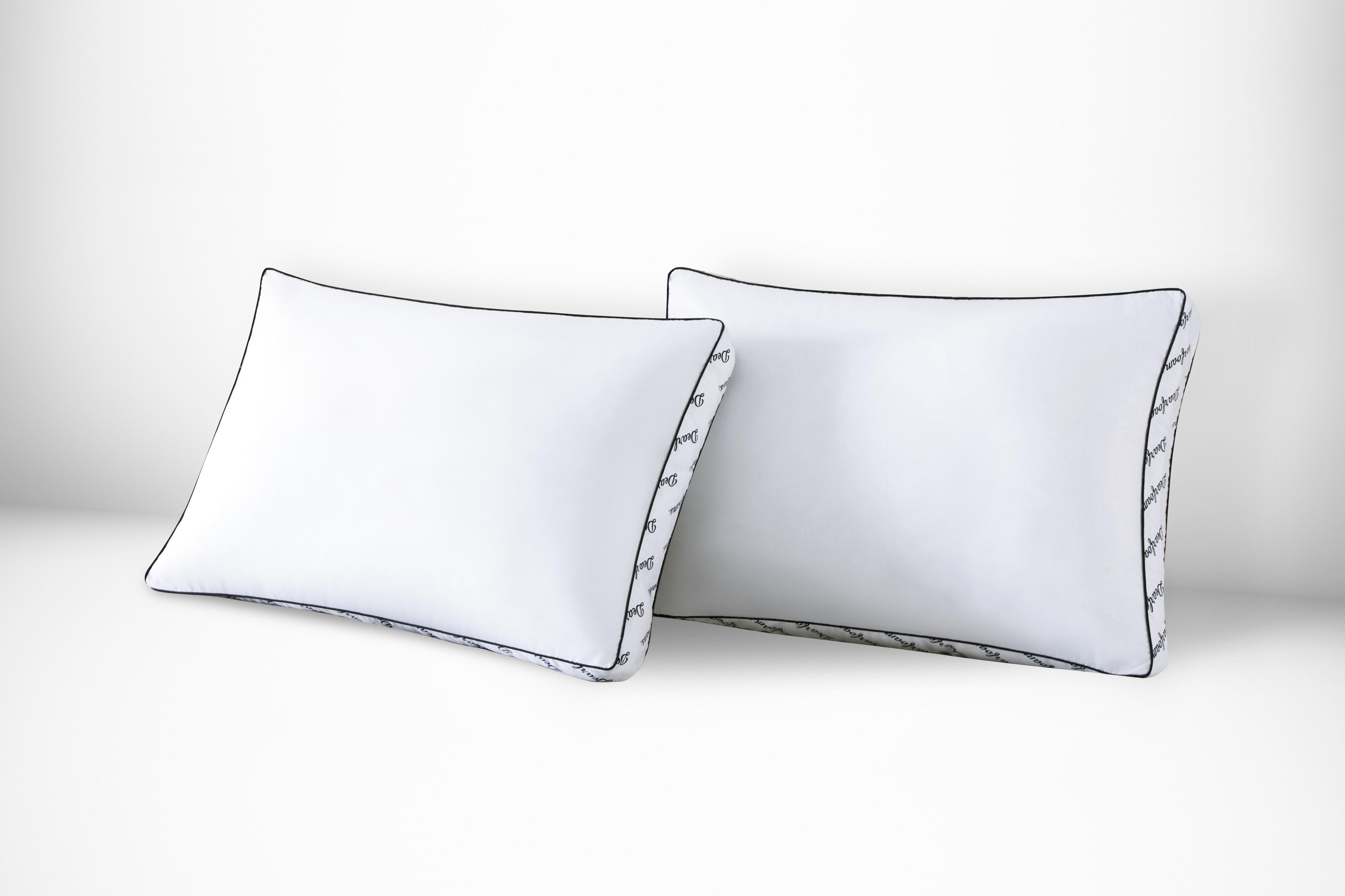 Ergonomic Memory Foam Cozy Gusseted Bed Pillow Standard, White - Ergonomic Memory Foam Pillow for Neck Pain Support - Default Title