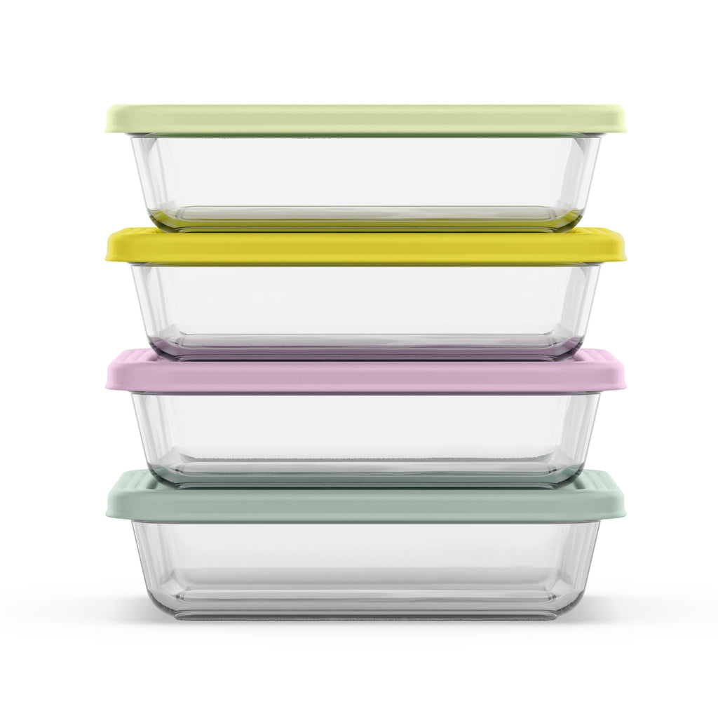 Fun Food Fidget Everyday 4.5 Cup Glass Meal Prep Set - Deliciously Soft Cupcake Sensory Glob - Default Title