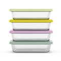 Fun Food Fidget Everyday 4.5 Cup Glass Meal Prep Set - Deliciously Soft Cupcake Sensory Glob - Default Title