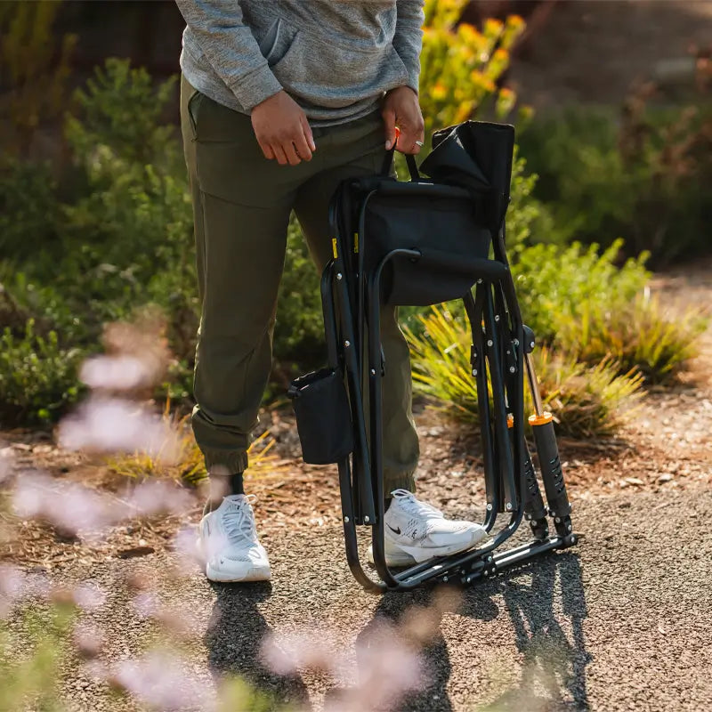 Premium All-Weather Freestyle Rocker Elite - Choice 460 - RoadTrip Rocker Smooth Motion Camp Chair Detail