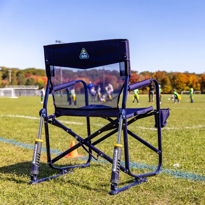 Premium All-Weather Freestyle Rocker Elite - Choice 460 - RoadTrip Rocker Smooth Motion Camp Chair Detail