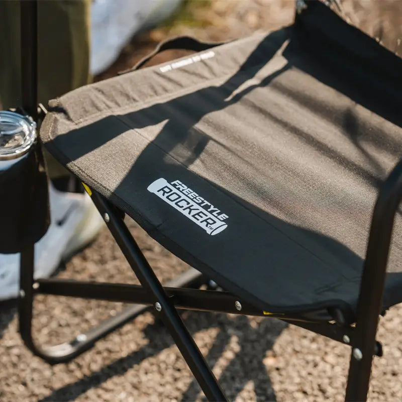 Premium All-Weather Freestyle Rocker Elite - Choice 460 - RoadTrip Rocker Smooth Motion Camp Chair Detail