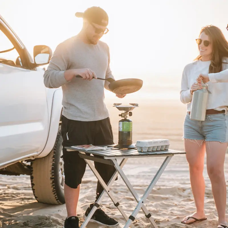Heavy-Duty Grilling Compact Camp Table 25 - Choice 214 - Multi-Functional Heavy-Duty Grilling Table Counter Detail